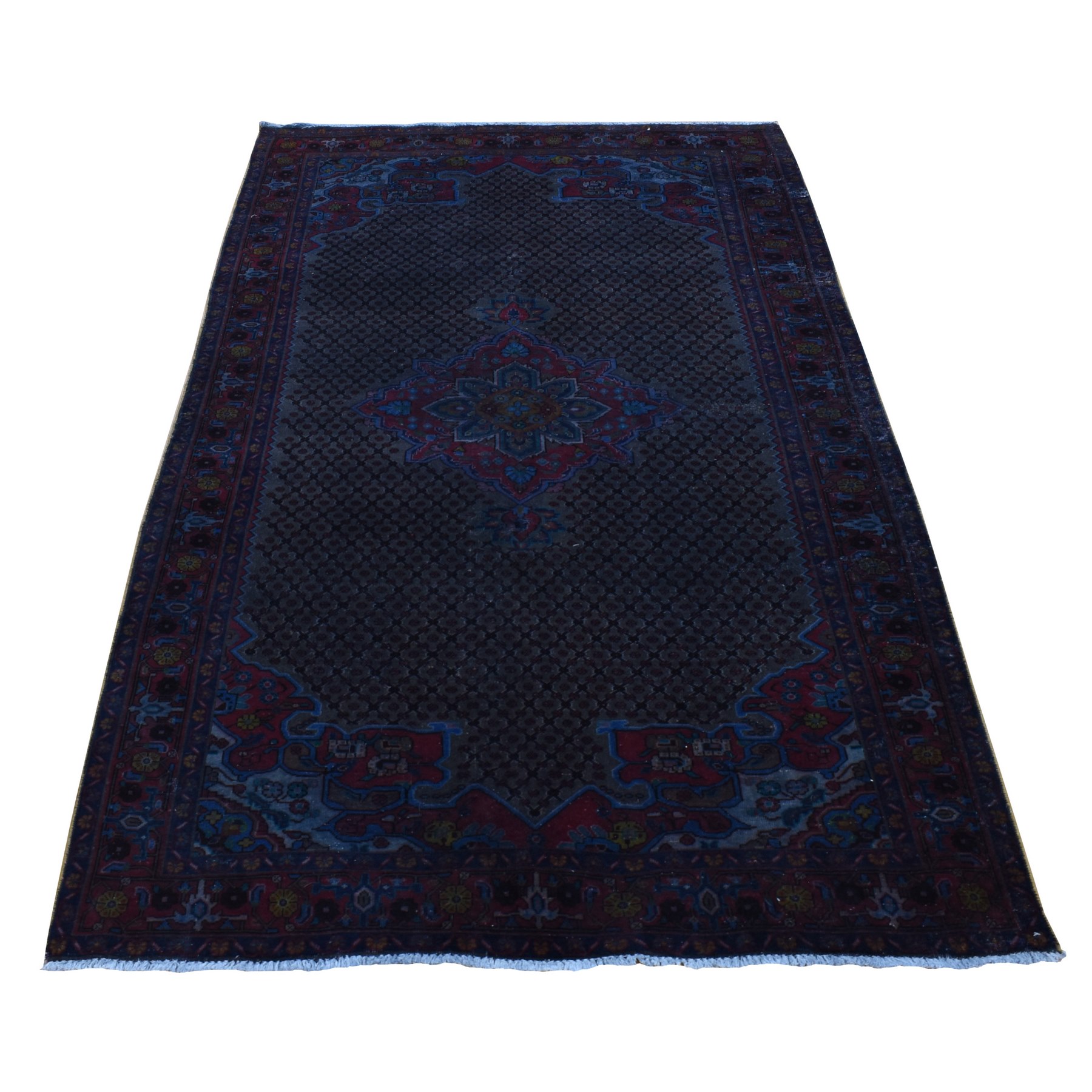 Overdyed & Vintage Rugs LUV728262